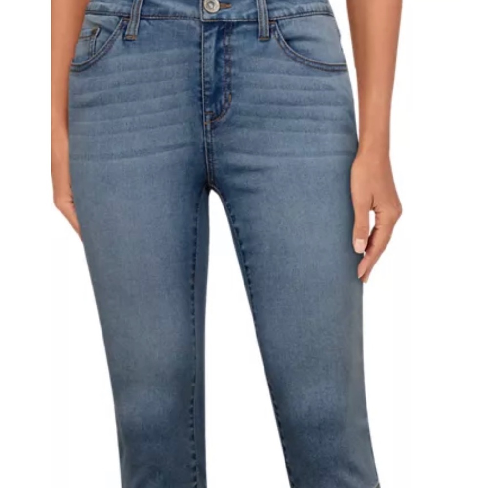 Natural Reflections® Campside Faded Jeans Skimmers/capris size 4